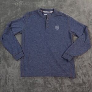 Salute Levelwear Winter Classic‎ 2016 Henley Shirt Mens Medium Bruins Canadiens